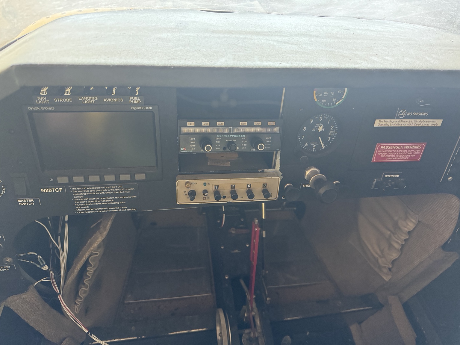Cockpit interior