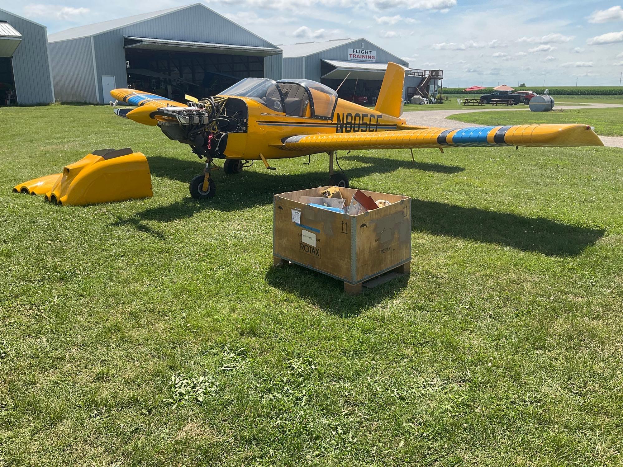 N805CF in the original auction listing