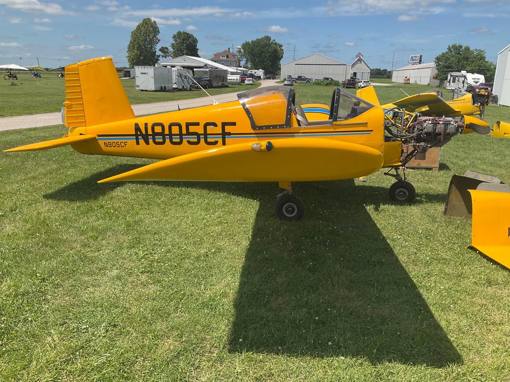 N805CF side view from the auction listing