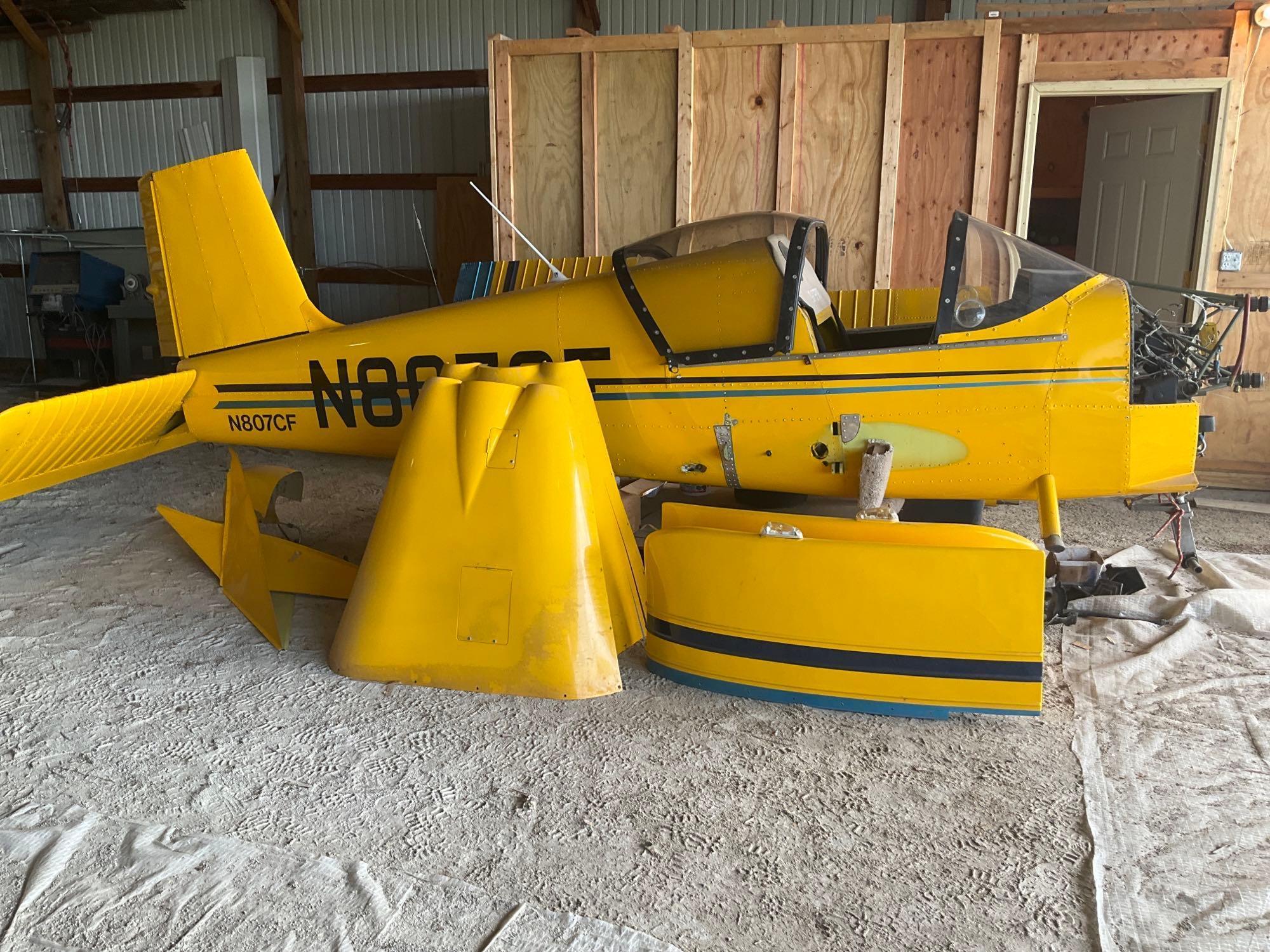 N807CF components from the auction listing