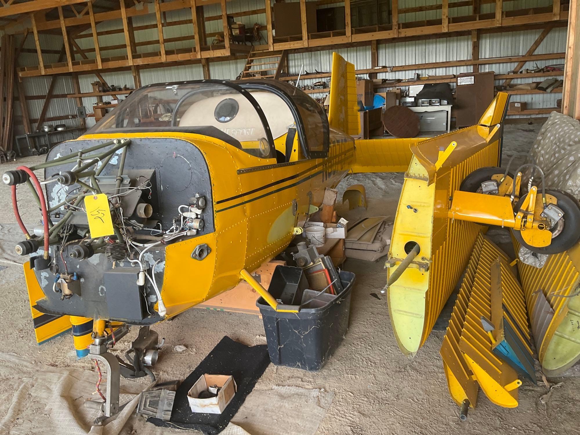 N807CF front view from the auction listing