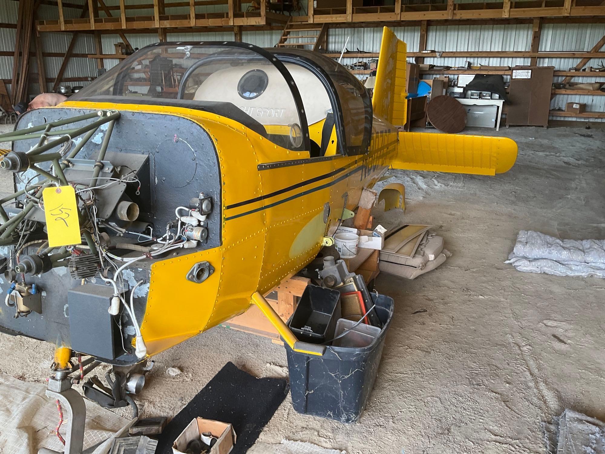 N807CF front view from the auction listing