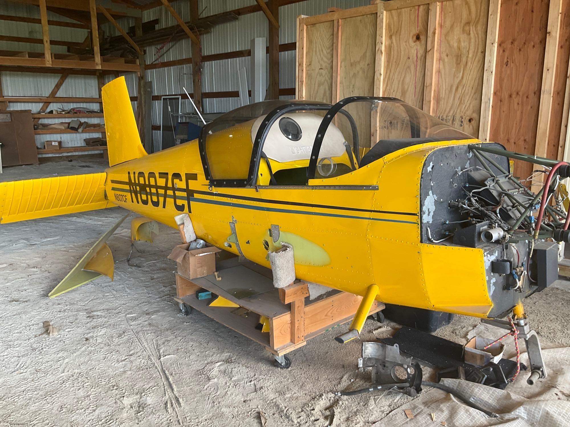 N807CF side view from the auction listing