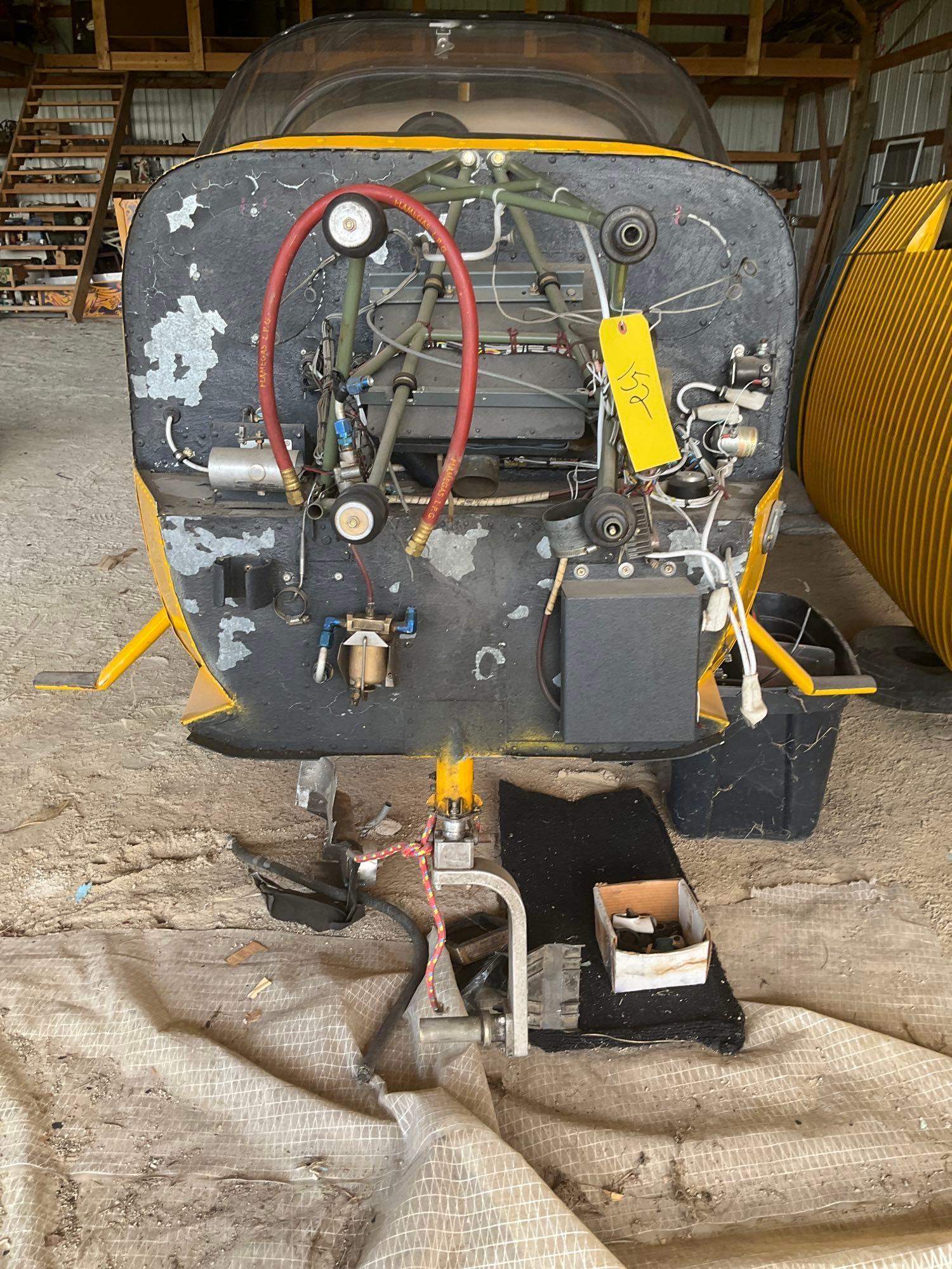 N807CF nose from the auction listing